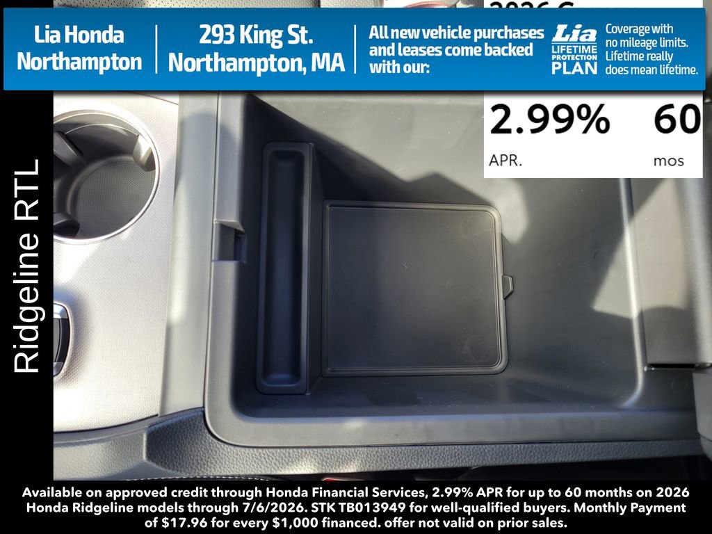 New 2026 Honda Ridgeline RTL image 27