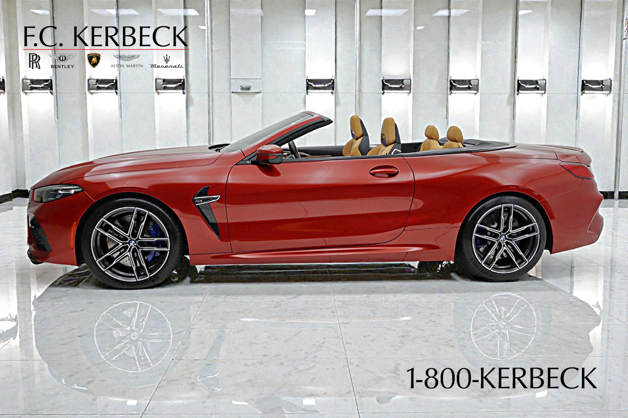 Used 2020 BMW M8 Convertible w/ M Driver's Package image 3