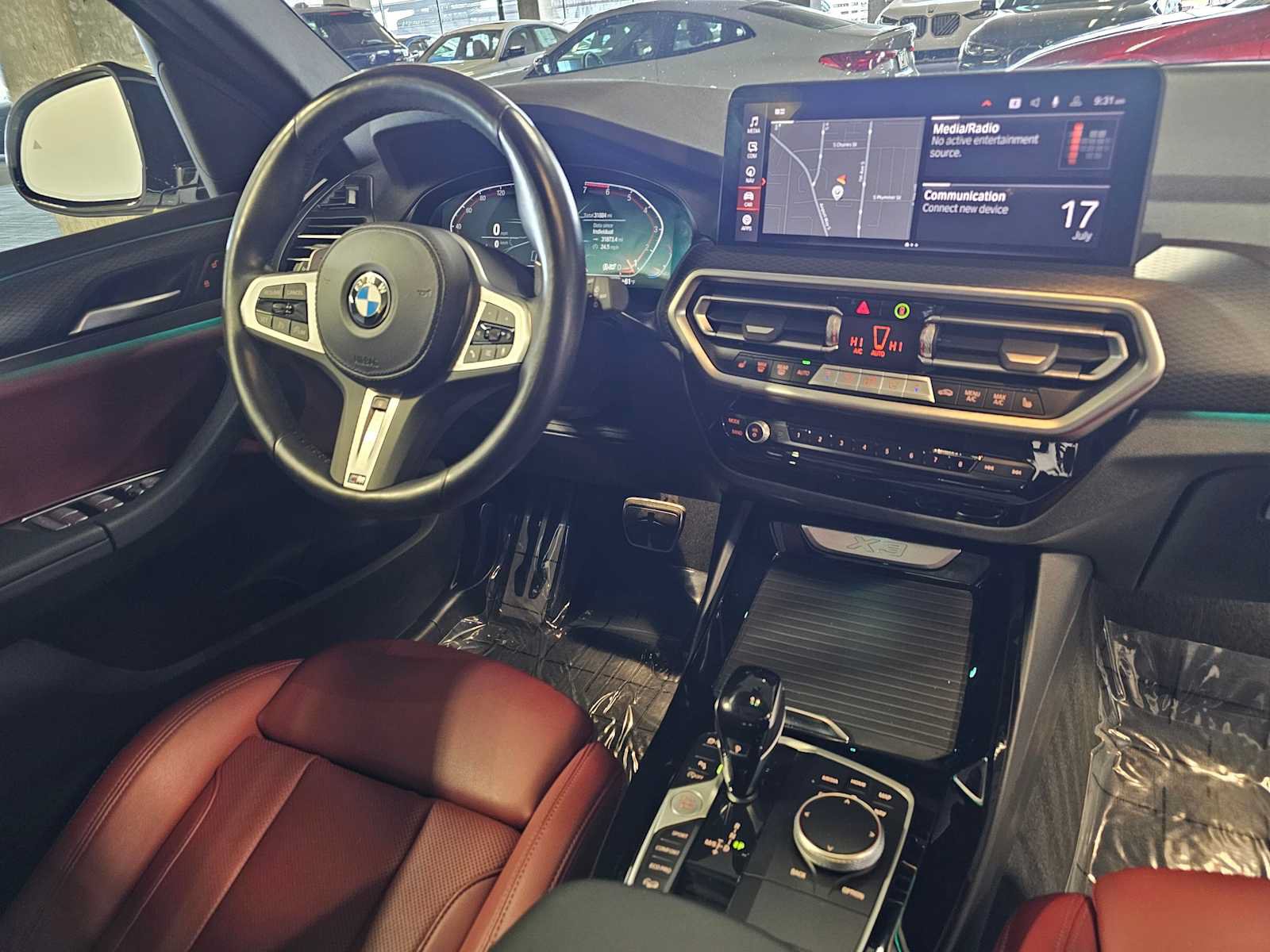 Used 2023 BMW X3 xDrive30i w/ M Sport Package AWD/4WD image 32