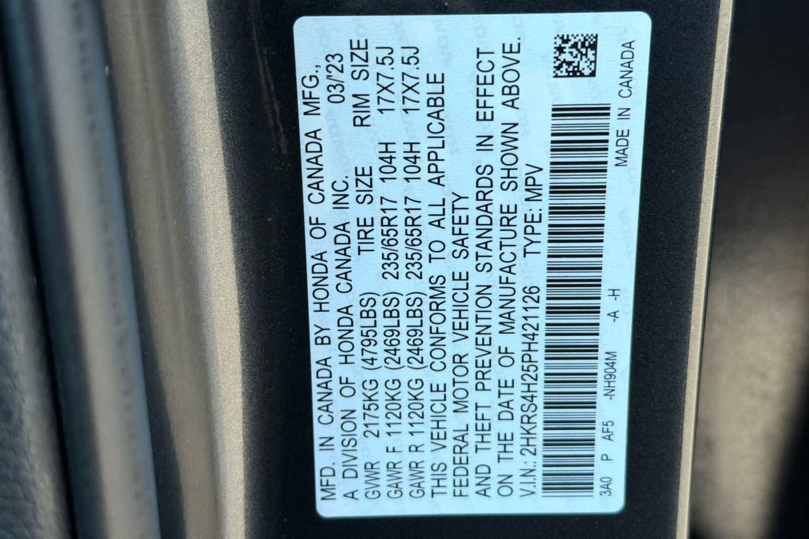 Used 2023 Honda CR-V LX image 29