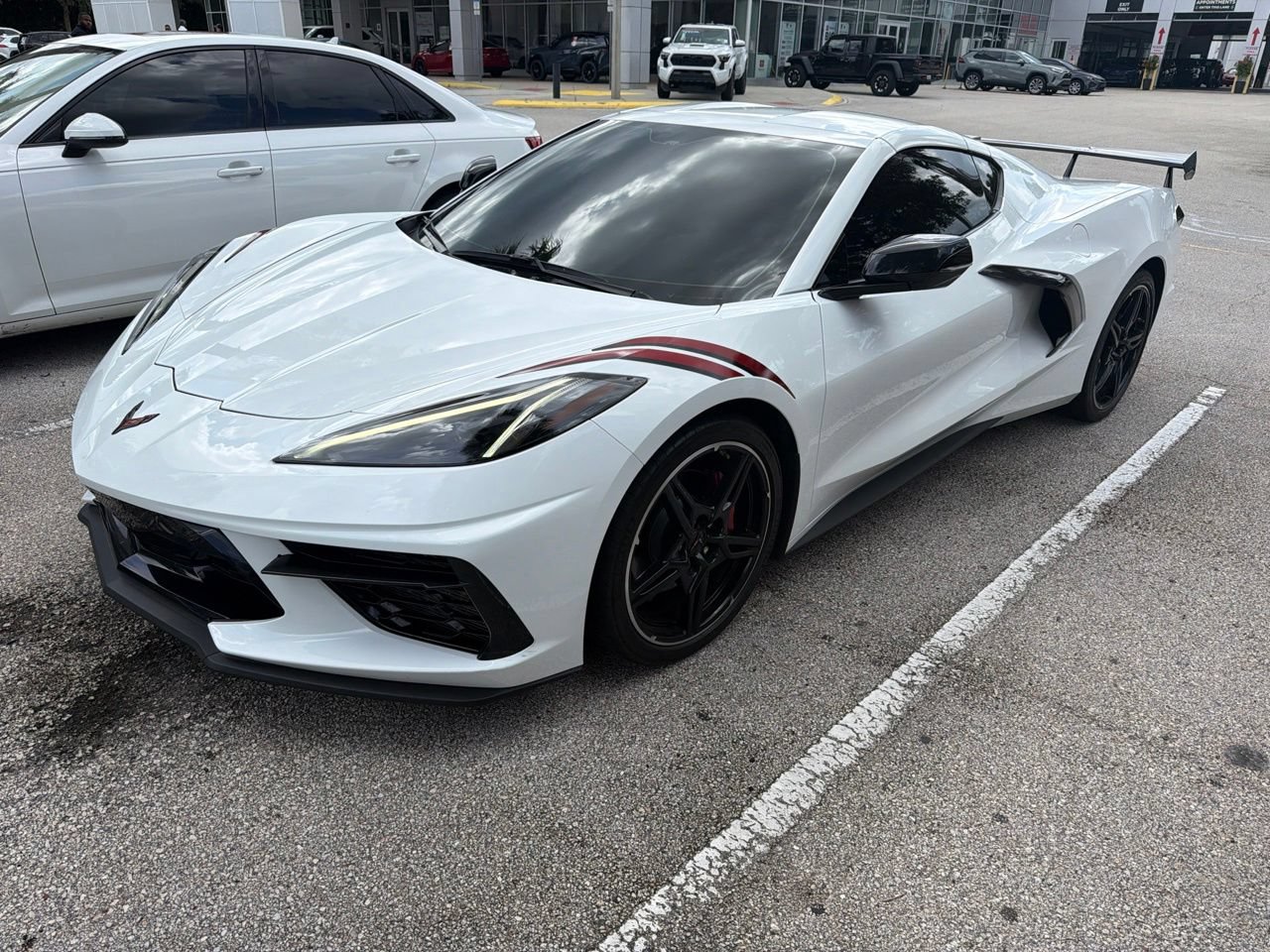 Used 2021 Chevrolet Corvette Stingray Coupe w/ Engine Appearance Package