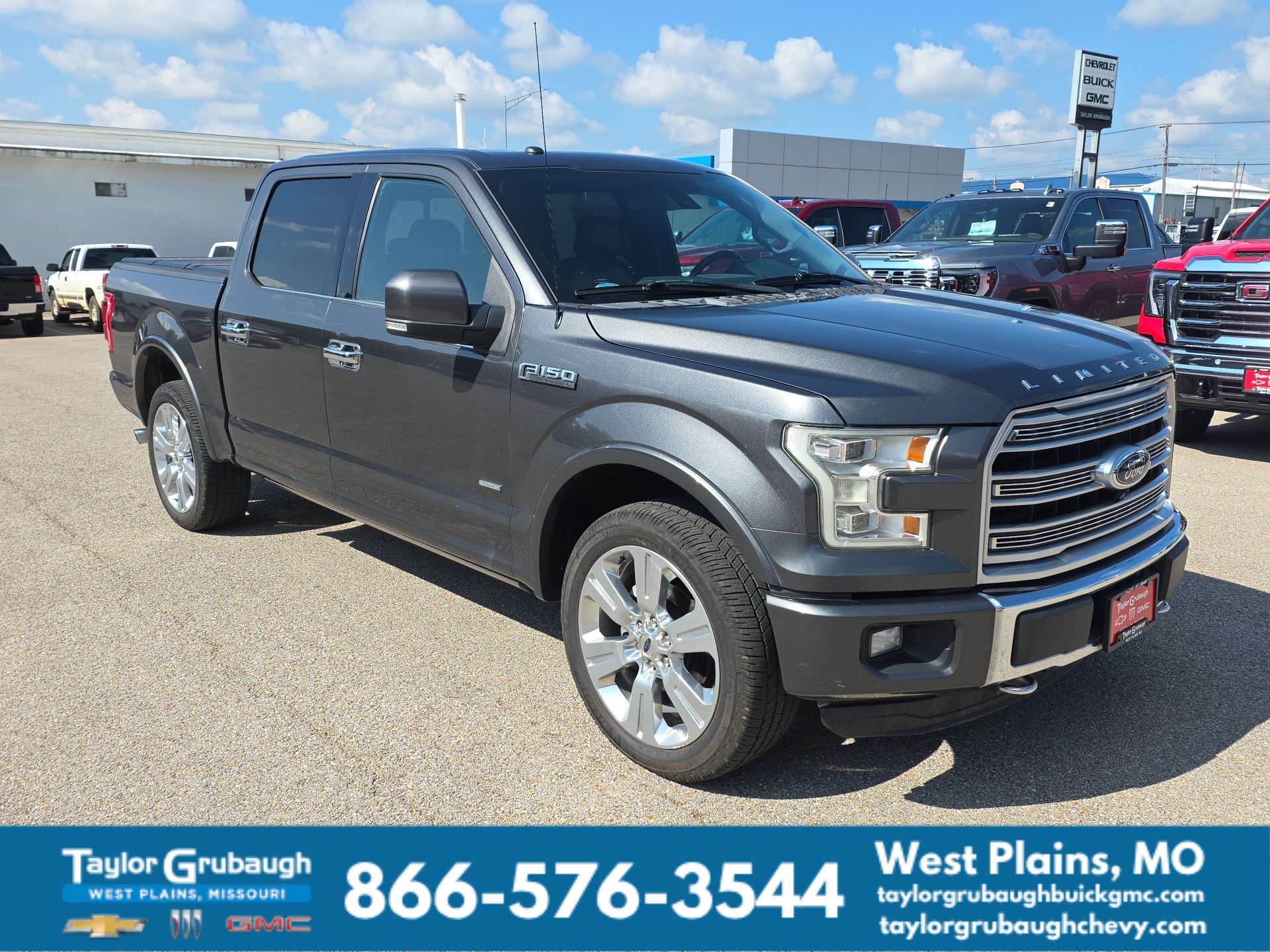 Used 2016 Ford F150 Limited w/ Trailer Tow Package AWD/4WD image 2