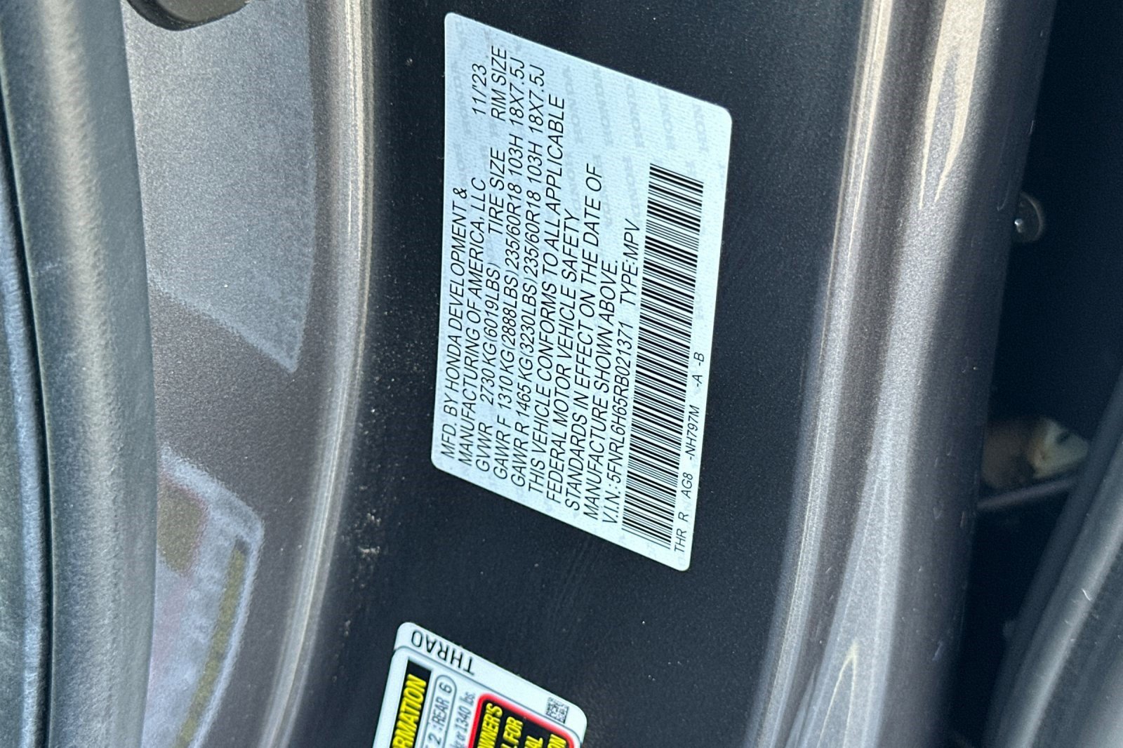 Used 2024 Honda Odyssey EX-L image 37