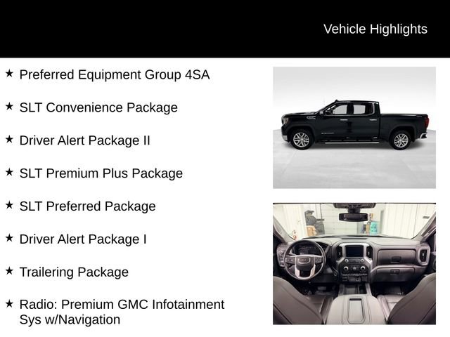 Certified 2020 GMC Sierra 1500 SLT w/ SLT Premium Plus Package AWD/4WD image 27