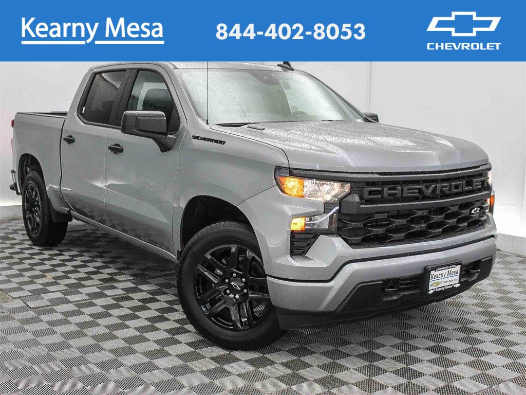 New 2026 Chevrolet Silverado 1500 Custom w/ LPO, Dark Essentials Package