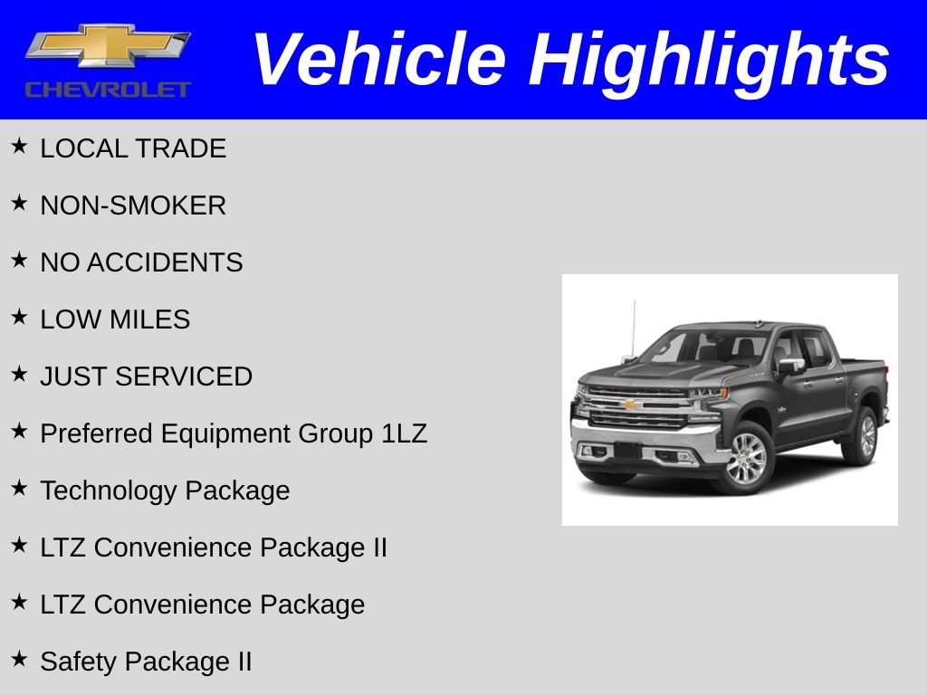 Certified 2020 Chevrolet Silverado 1500 LTZ w/ LTZ Premium Package AWD/4WD image 2
