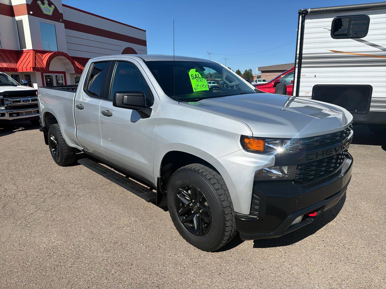 Used 2020 Chevrolet Silverado 1500 Custom Trail Boss w/ Custom Convenience Package AWD/4WD image 2