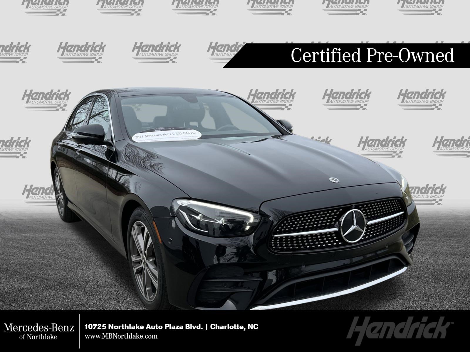 Certified 2021 Mercedes-Benz E 350 4MATIC Sedan