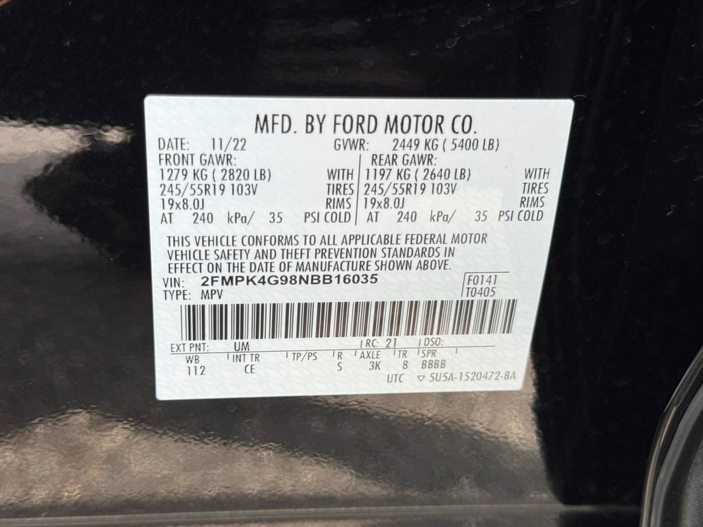 Used 2022 Ford Edge SE w/ Black Appearance Package AWD/4WD image 26