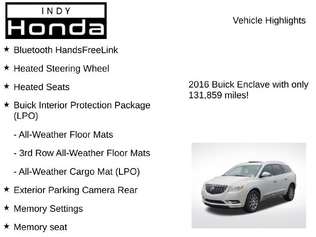 Used 2016 Buick Enclave Leather FWD image 8