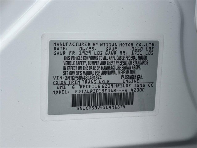 New 2025 Nissan Kicks Play S image 24