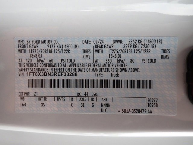Used 2024 Ford F350 XLT w/ XLT Premium Package image 13