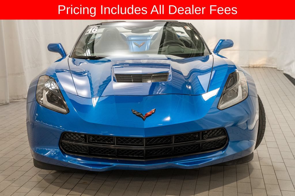 Used 2016 Chevrolet Corvette Stingray Convertible w/ 2LT Preferred Equipment Group RWD image 4