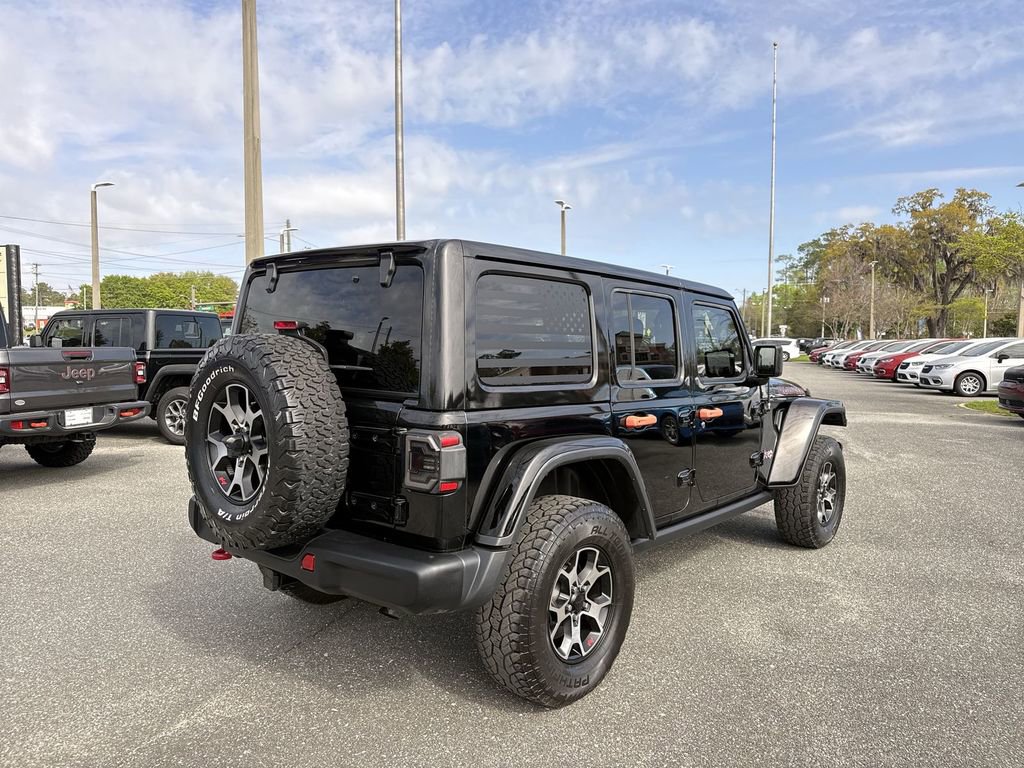 Used 2021 Jeep Wrangler Unlimited Rubicon w/ Steel Bumper Group AWD/4WD image 3