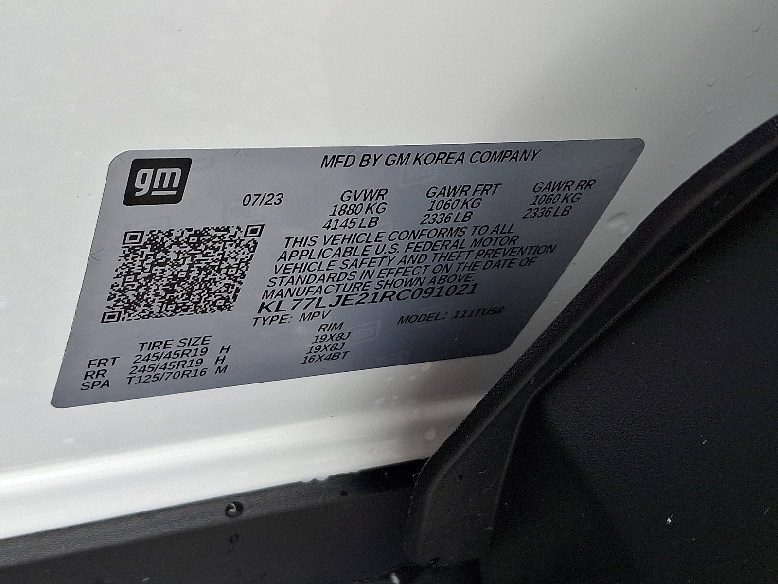 Certified 2024 Chevrolet Trax RS w/ Driver Confidence Package FWD image 25