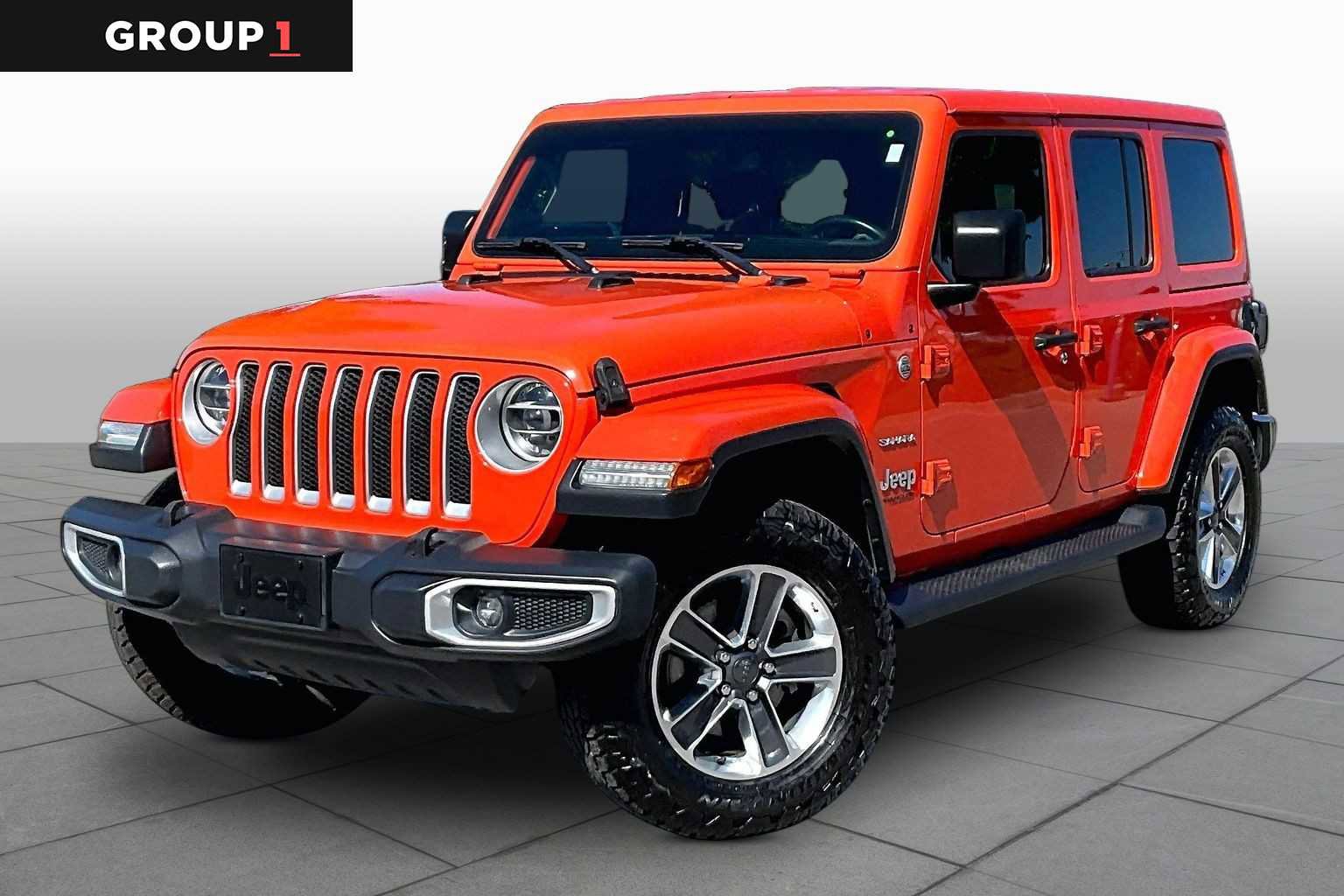 Used 2020 Jeep Wrangler Unlimited Sahara image 1