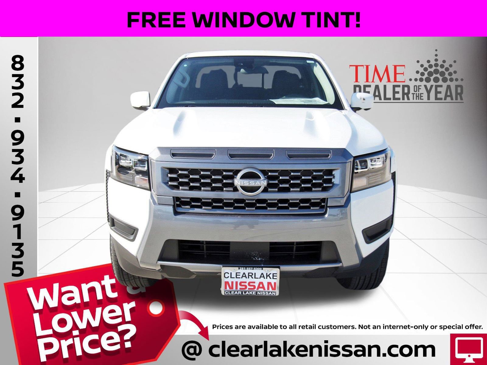 New 2026 Nissan Frontier SV w/ Tow Package image 2