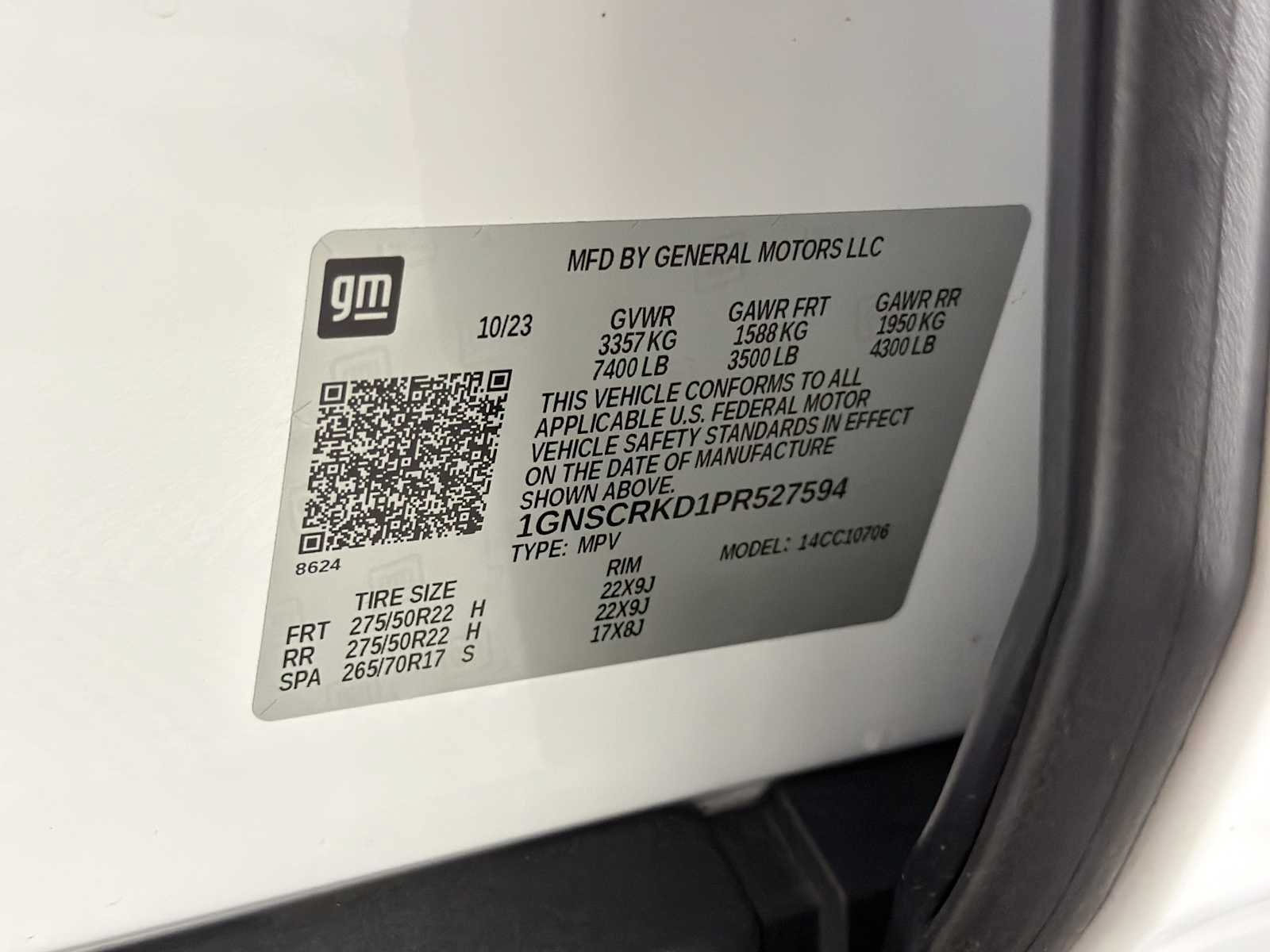 Certified 2023 Chevrolet Tahoe RST w/ Luxury Package RWD image 35