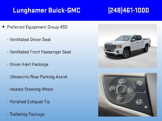 Used 2021 GMC Canyon Denali AWD/4WD image 12