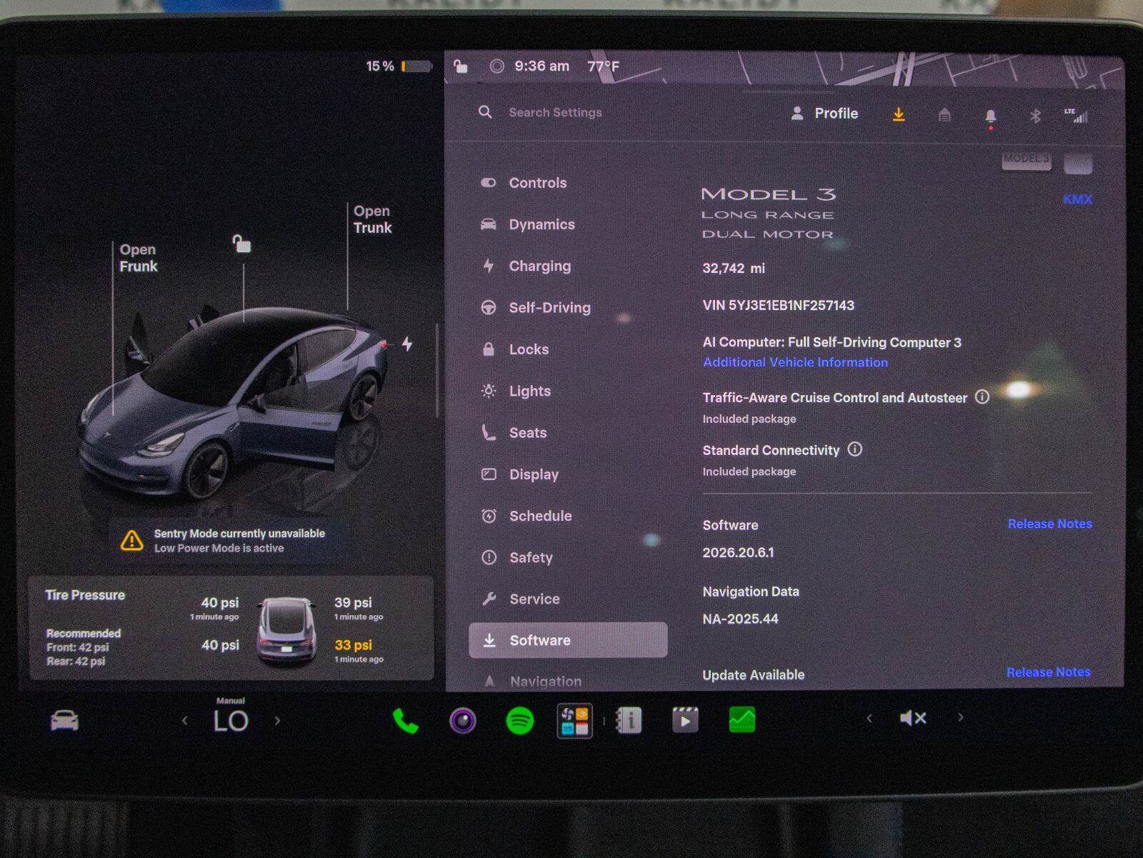 Used 2022 Tesla Model 3 Long Range AWD/4WD image 3