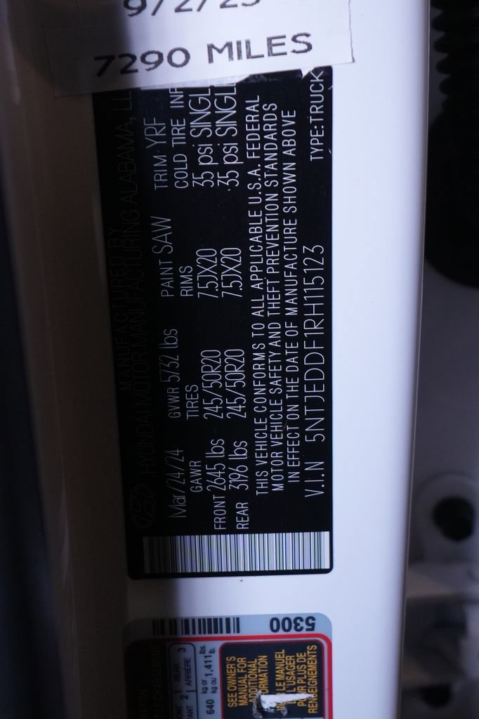 Used 2024 Hyundai Santa Cruz Limited image 44