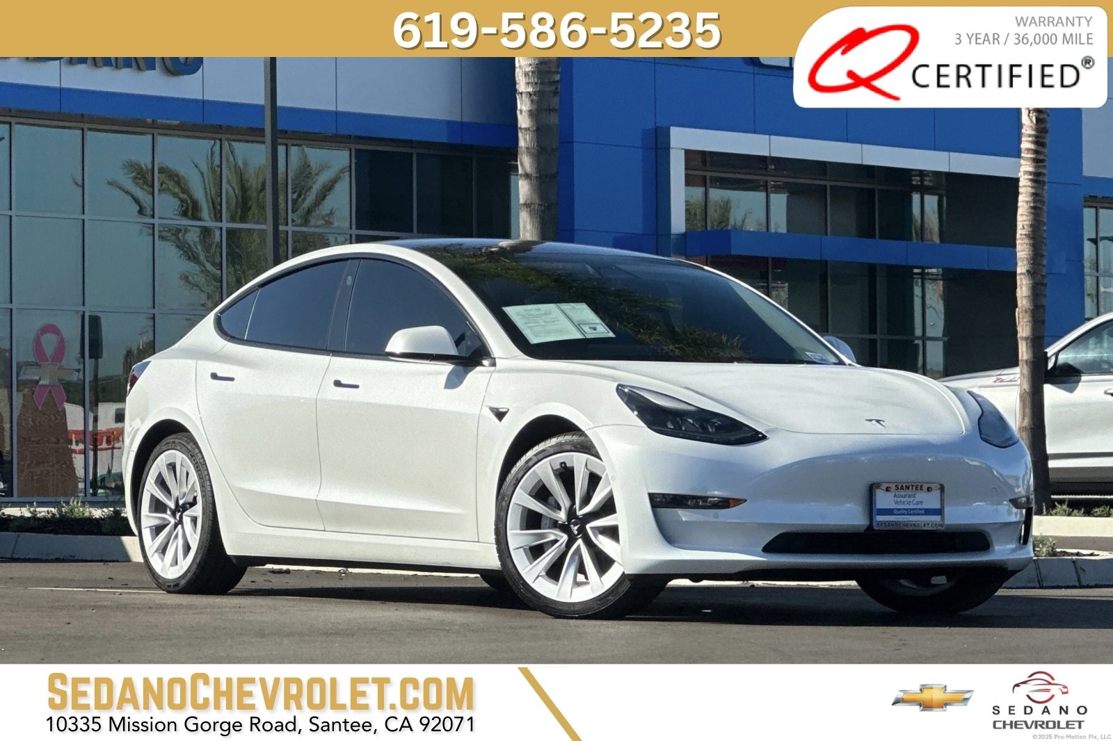 Used 2022 Tesla Model 3 Long Range