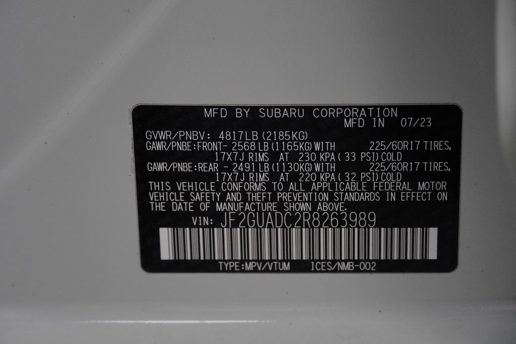 Used 2024 Subaru Crosstrek 2.0i Premium AWD/4WD image 40