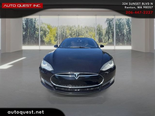 Used 2015 Tesla Model S 85D AWD/4WD image 2