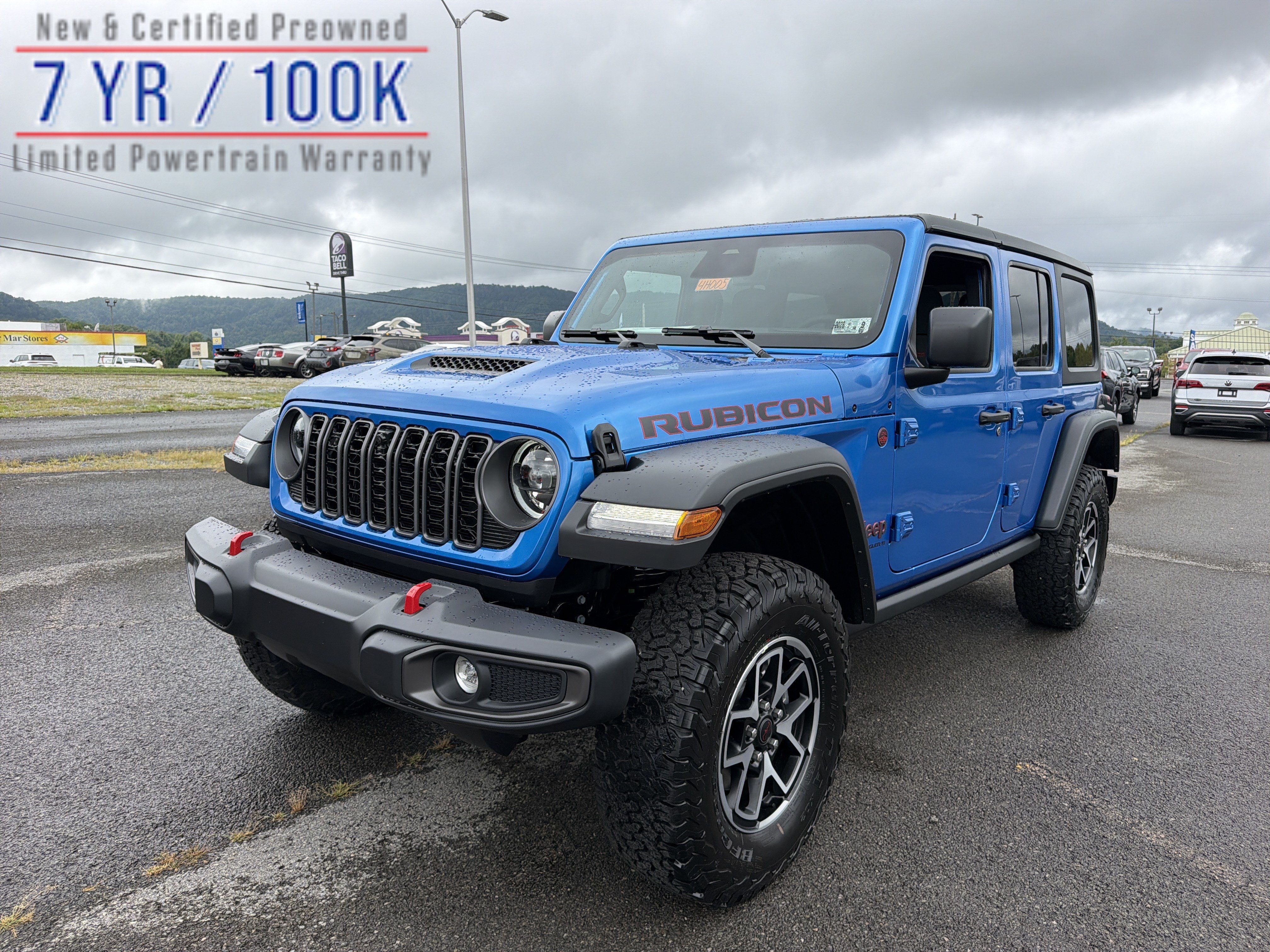 New 2027 Jeep Wrangler Unlimited Rubicon AWD/4WD image 1