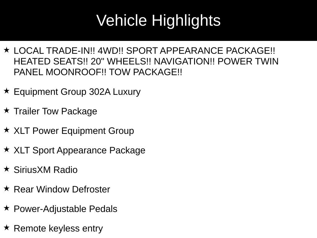 Used 2019 Ford F150 XLT w/ Equipment Group 302A Luxury image 35