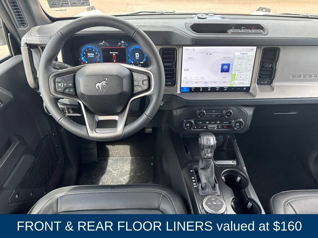 New 2026 Ford Bronco Outer Banks w/ Black Appearance Package AWD/4WD image 8