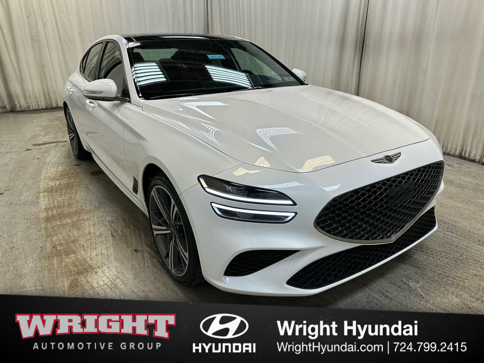 Certified 2025 Genesis G70 2.5T w/ Sport Prestige Package image 1