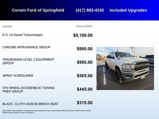 Used 2019 RAM 2500 Tradesman image 5