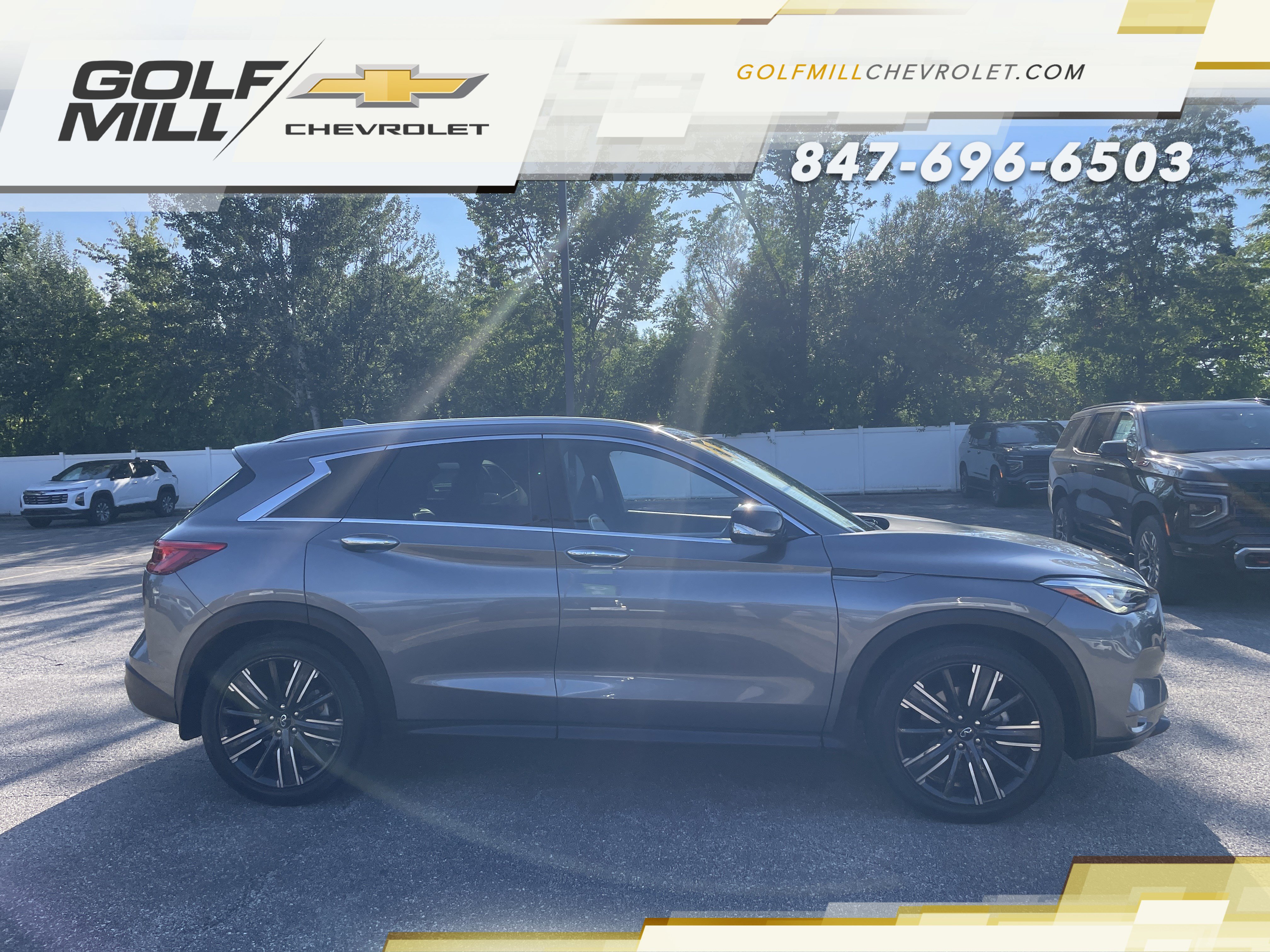Used 2021 INFINITI QX50 Luxe w/ Appearance Package AWD/4WD image 5