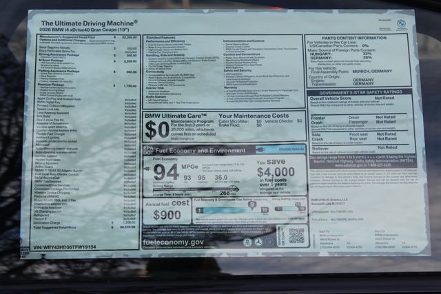 New 2026 BMW i4 xDrive40i w/ M Sport Package image 2