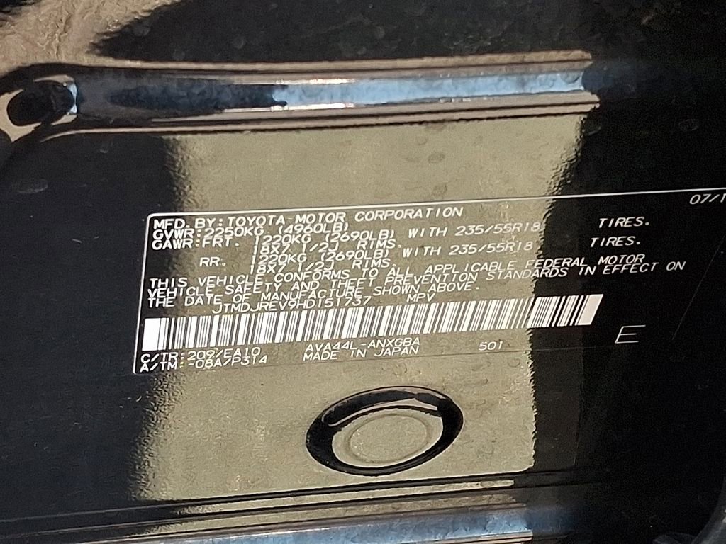 Used 2017 Toyota RAV4 Limited w/ All Weather Liner Package image 26