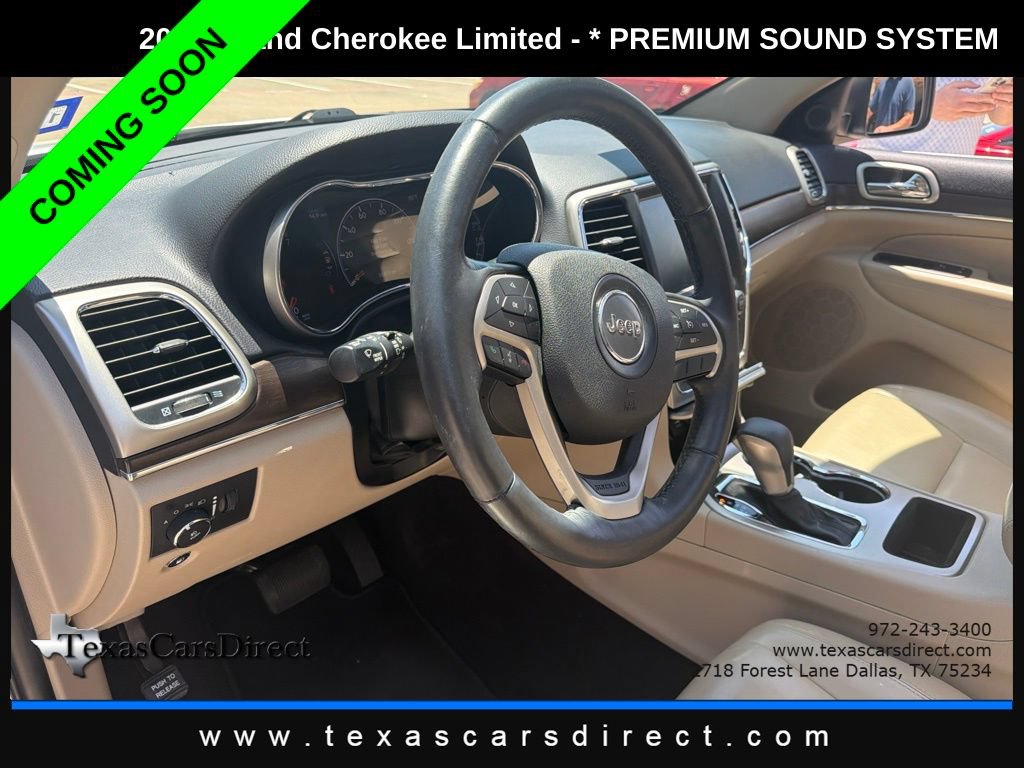 Used 2017 Jeep Grand Cherokee Limited w/ Trailer Tow Group IV RWD image 8