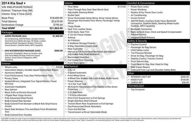 Used 2014 Kia Soul + w/ Audio Package FWD image 23