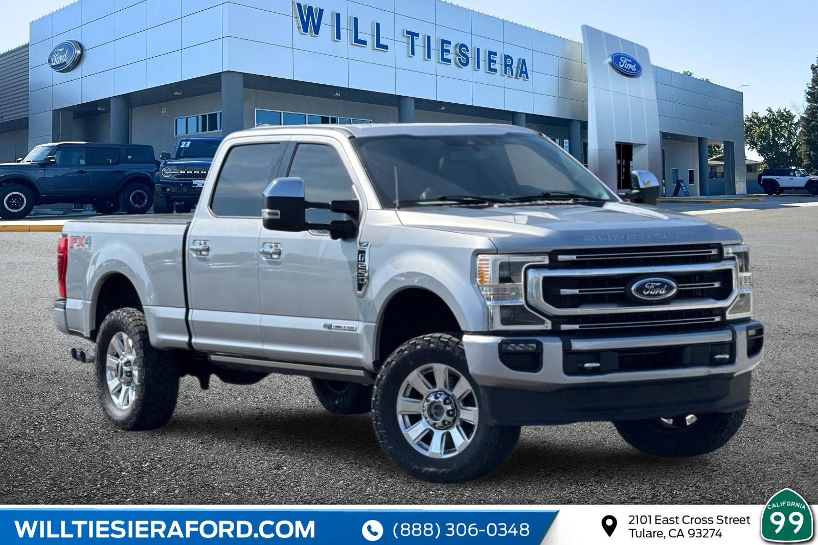 Certified 2021 Ford F250 Platinum w/ FX4 Off-Road Package
