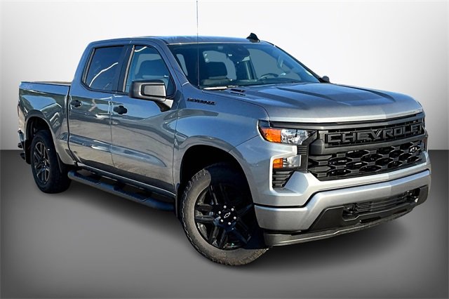 New 2026 Chevrolet Silverado 1500 Custom w/ Turbomax Blackout Package