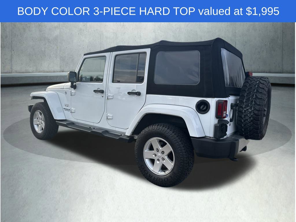 Used 2017 Jeep Wrangler Unlimited Sahara w/ Connectivity Group AWD/4WD image 4