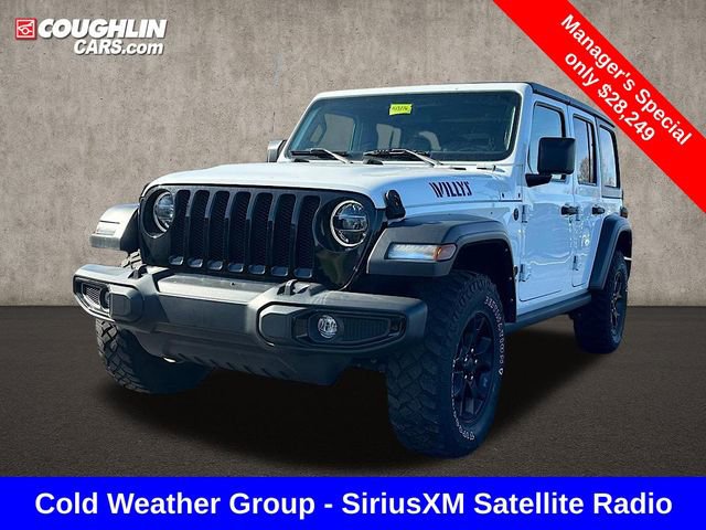 Used 2022 Jeep Wrangler Unlimited Sport image 4