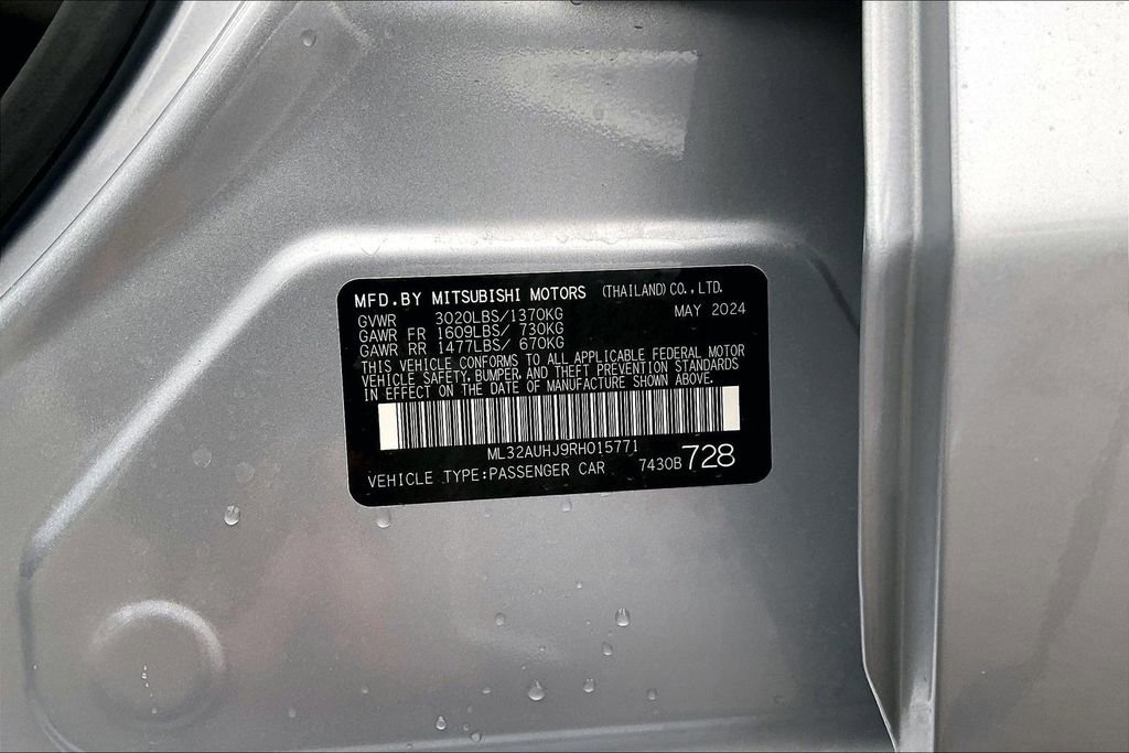Used 2024 Mitsubishi Mirage LE image 30