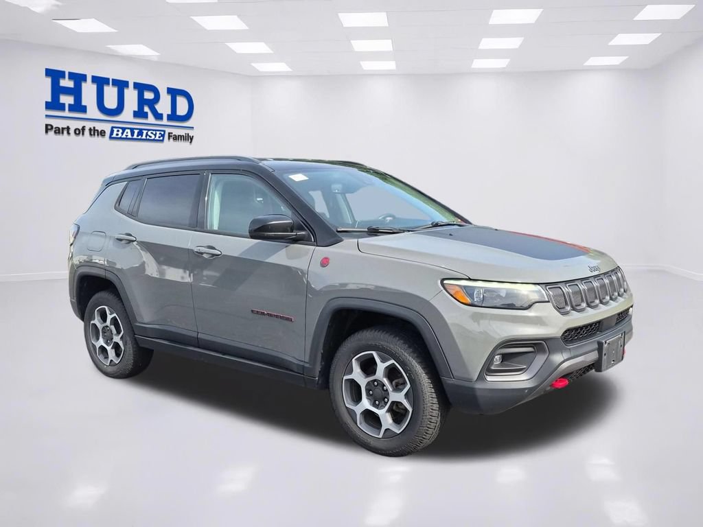 Used 2022 Jeep Compass Trailhawk w/ Trailhawk Elite Group AWD/4WD image 1