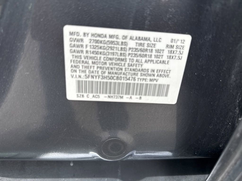 Used 2012 Honda Pilot EX-L image 22