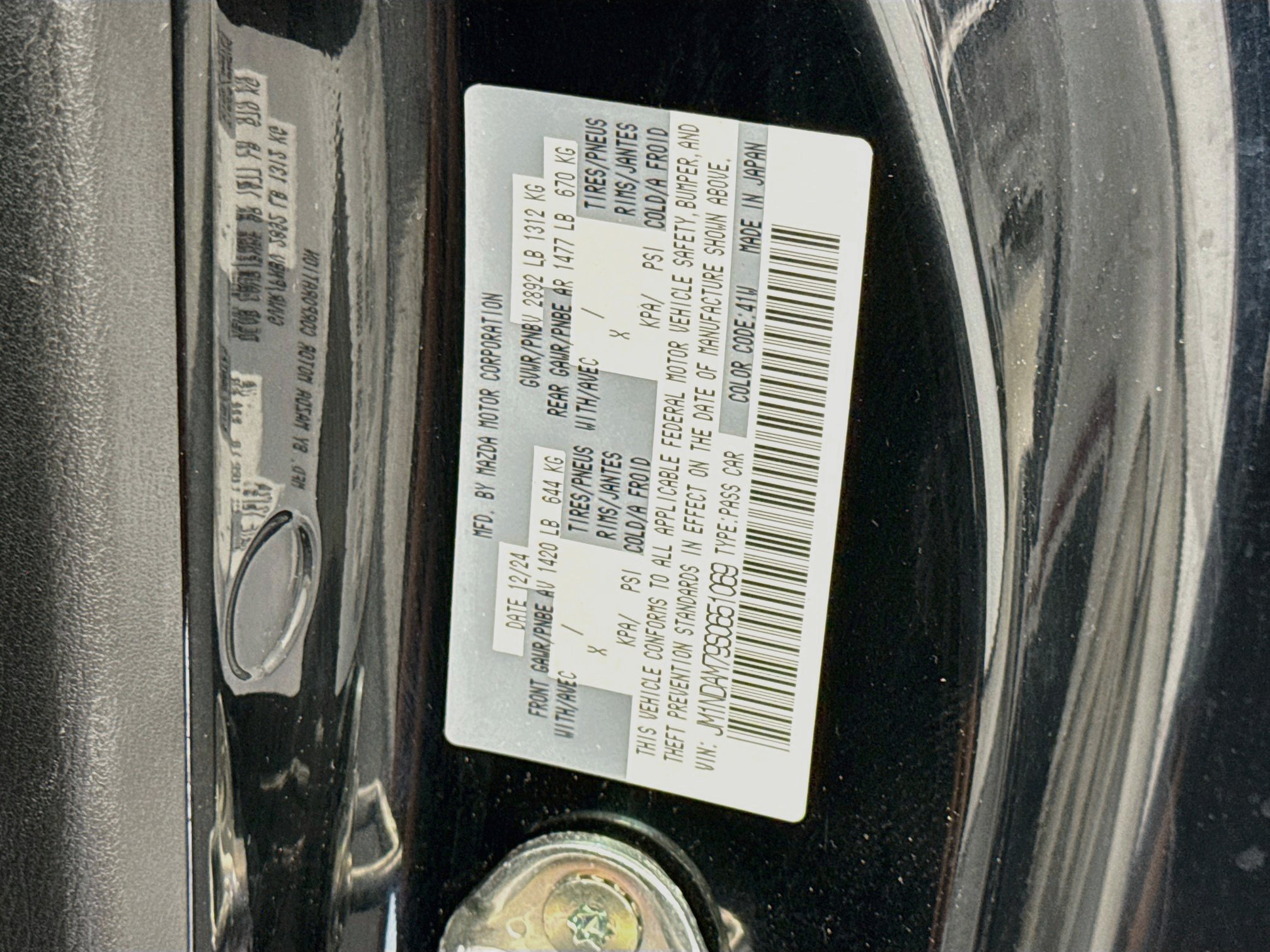 Used 2025 MAZDA MX-5 Miata RF Grand Touring RWD image 12