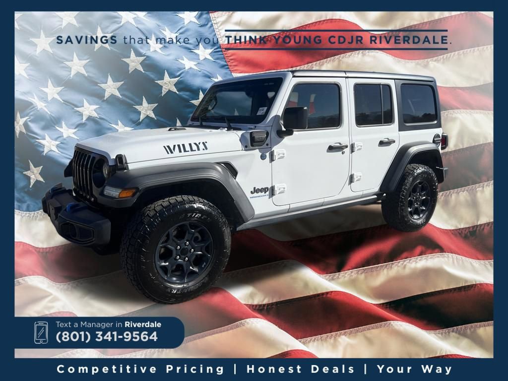 Used 2023 Jeep Wrangler Unlimited w/ 8.4" Radio Group image 1