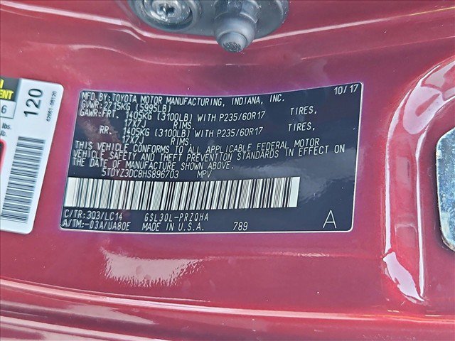 Used 2017 Toyota Sienna XLE FWD image 23