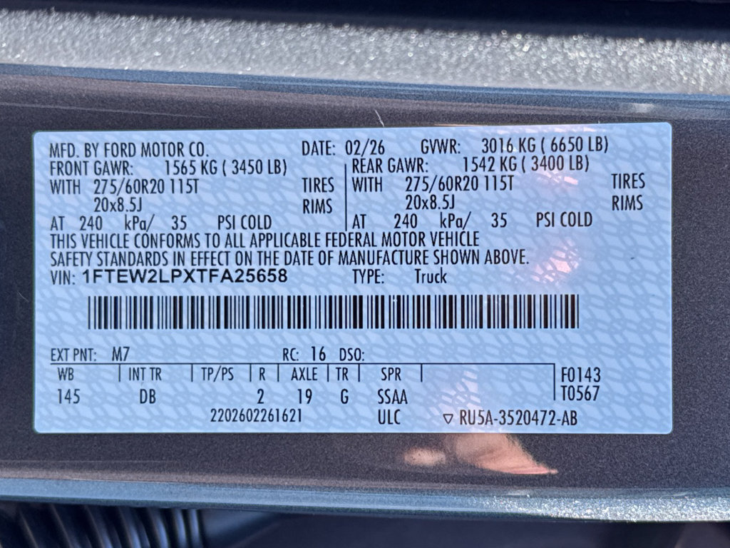New 2026 Ford F150 STX w/ Equipment Group 200A image 27