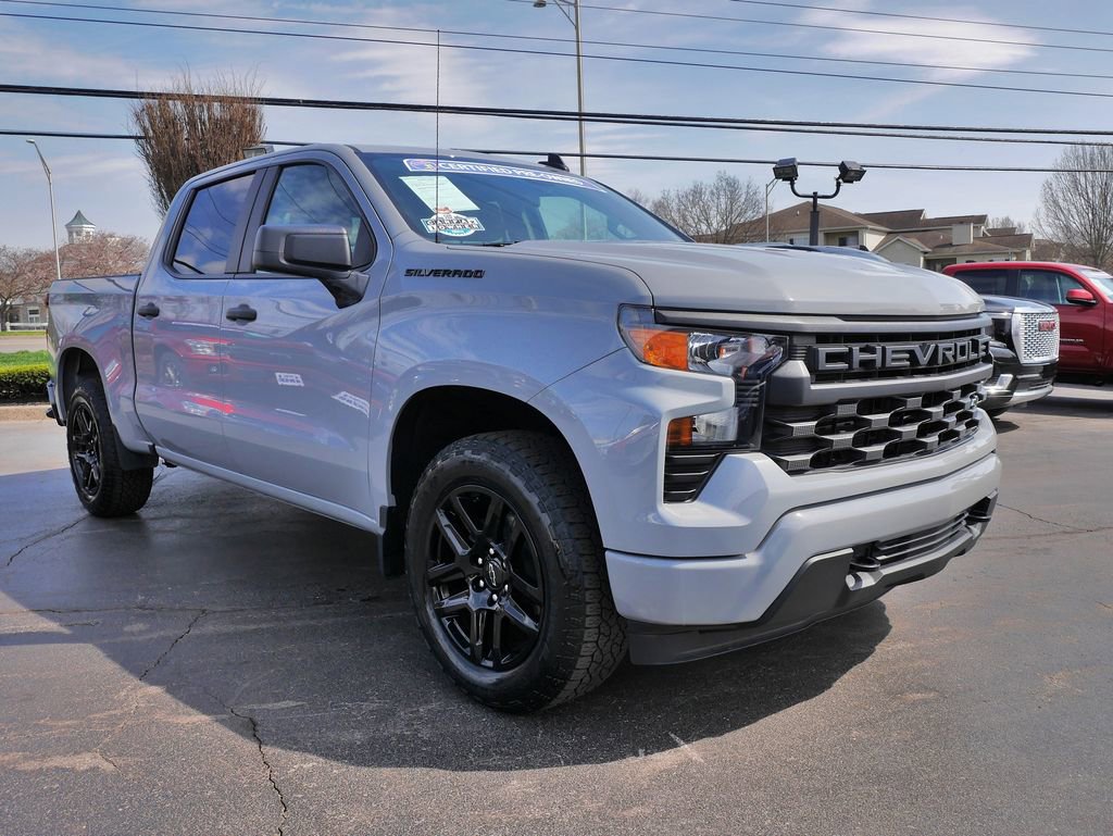 Used 2024 Chevrolet Silverado 1500 Custom w/ LPO, Dark Essentials Package image 3